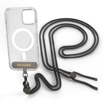 Cross-body phone strap - Črna