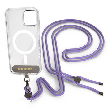 Cross-body phone strap - Vijolična