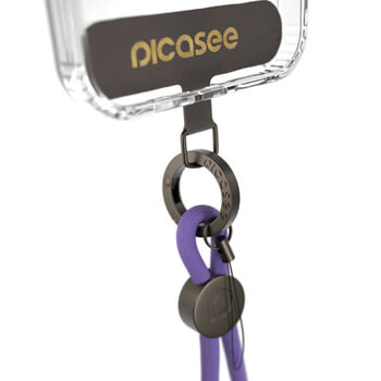 Picasee Cross-body phone strap - Vijolična