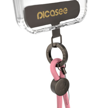 Picasee Cross-body phone strap - Roza