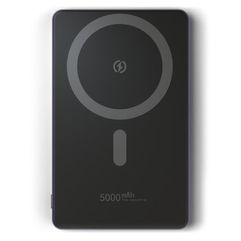 Picasee Prenosna baterija z MagSafe 5 000 mAh - Vijolična