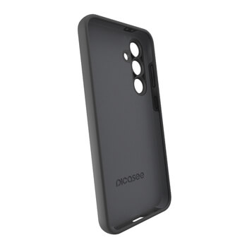 PicaseeLiquid case Samsung Galaxy S24 FE S721B - Osebno graviranje - Črna