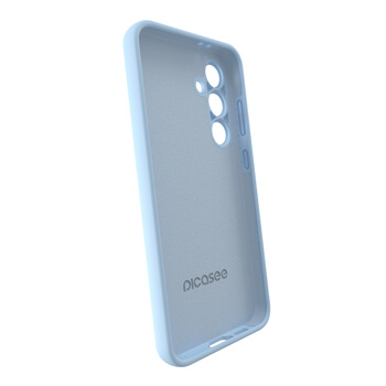 PicaseeLiquid case Samsung Galaxy S24 FE S721B - Osebno graviranje - Modra