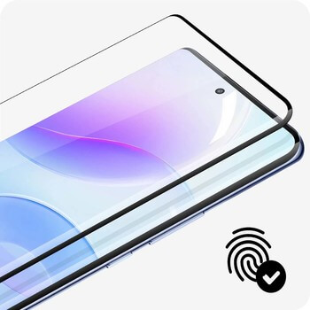 Picasee zaščitno kaljeno steklo 3D z okvirjem za Honor 200 Smart 5G – črno