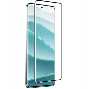 3x kaljeno steklo 3D z okvirjem za Xiaomi Redmi Note 14 Pro 4G – črno