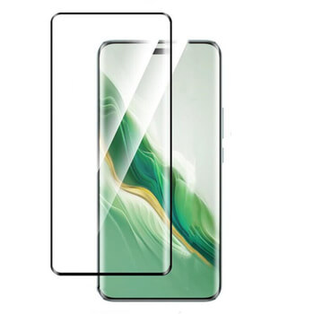 3x ukrivljeno zaščitno steklo 3D za Honor Magic7 Pro 5G – črno
