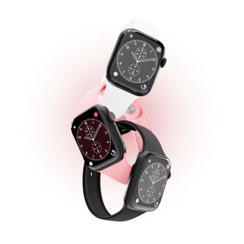 Picasee Liquid band Apple Watch 45 mm (8.series) - Roza