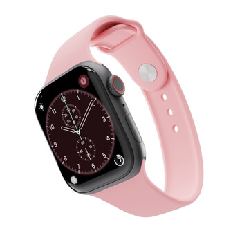 Liquid band Apple Watch 46 mm (10.series) - Roza