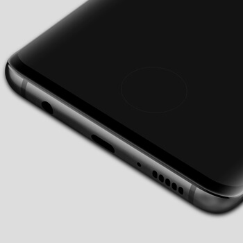 Picasee ukrivljeno zaščitno steklo 3D za Samsung Galaxy S10 Plus G975 – črno
