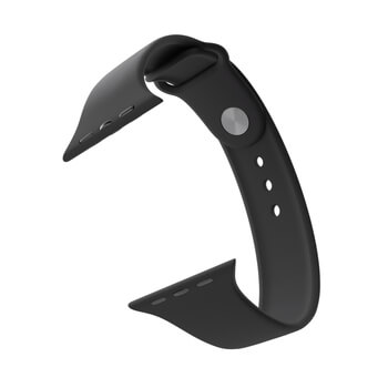 Picasee Liquid band Apple Watch Ultra 49 mm - Črna