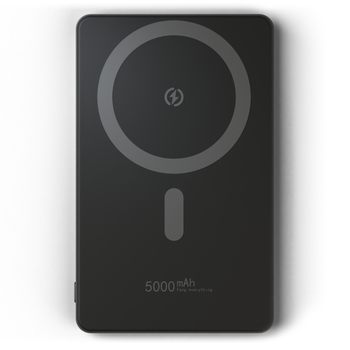 Picasee Prenosna baterija z MagSafe 5 000 mAh - Črna