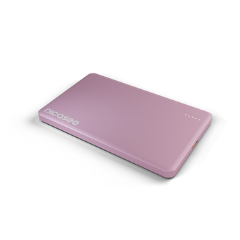 Picasee Prenosna baterija z MagSafe 5 000 mAh - Roza