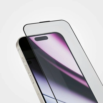 Picasee zaščitno kaljeno steklo 3D z okvirjem za Apple iPhone 17 Pro – črno