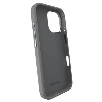 Picasee Premium case s MagSafe pro Apple iPhone 17 - Osebno graviranje - Siva