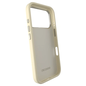Picasee Premium case s MagSafe pro Apple iPhone 17 Pro - Osebno graviranje - Bež