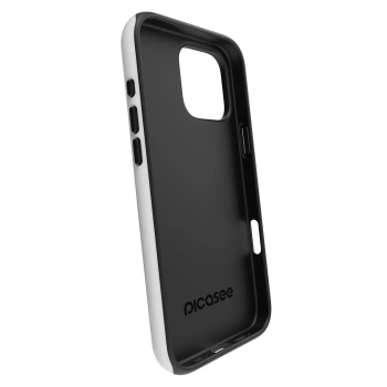 Picasee Fashion Case MagSafe za Apple iPhone 16 Pro - OKTAGON - Puffer Blackout