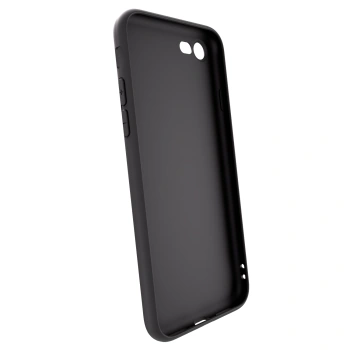 Picasee silikonski črni ovitek za Apple iPhone SE 2022 - SILENCE