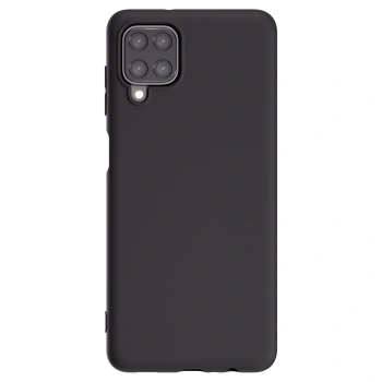 Picasee silikonski črni ovitek za Samsung Galaxy A12 A125F - Lasten foto dizajn