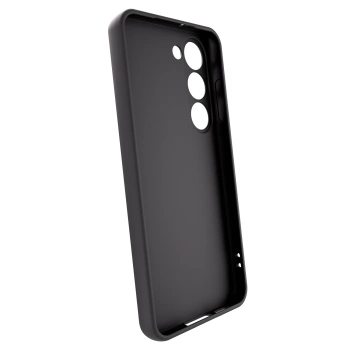 Picasee silikonski črni ovitek za Samsung Galaxy S23 5G - Clear