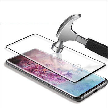 3x Picasee ukrivljeno zaščitno steklo 3D za Samsung Galaxy Note 10 N970F – črno – 2+1 brezplačno