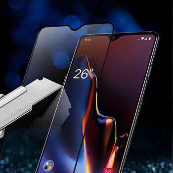 Picasee zaščitno kaljeno steklo 3D z okvirjem za Xiaomi Redmi Note 8 – črno