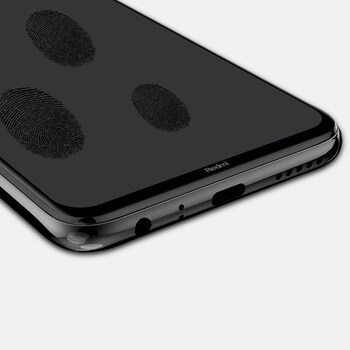 3x Picasee kaljeno steklo 3D z okvirjem za Xiaomi Redmi Note 8 – črno – 2+1 brezplačno