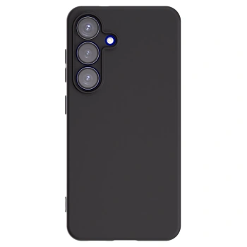 Picasee silikonski črni ovitek za Samsung Galaxy S25 5G - Lasten foto dizajn