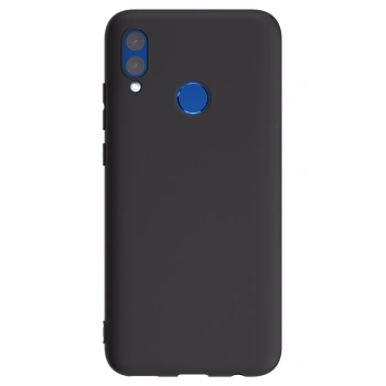 Picasee silikonski črni ovitek za Huawei P Smart 2019 - Lasten foto dizajn