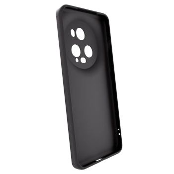 Picasee silikonski črni ovitek za Honor Magic5 Pro - Brown Tiger