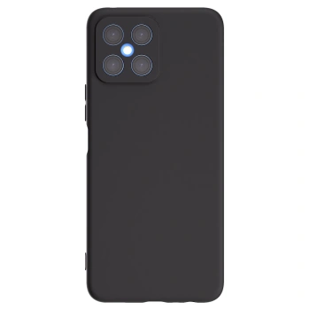 Picasee silikonski črni ovitek za Honor X8 4G - Lasten foto dizajn