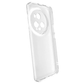 Picasee silikonski prozorni ovitek za Honor Magic5 Pro - Pink Moo