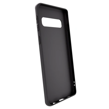 Picasee silikonski črni ovitek za Samsung Galaxy S10 G973 - Garage Scratch