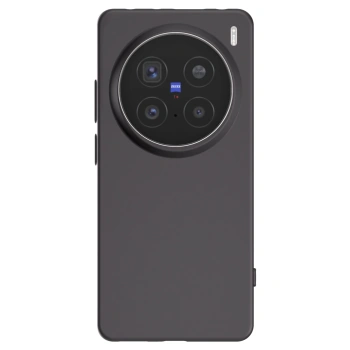 Picasee silikonski črni ovitek za Vivo X200 Pro - Lasten foto dizajn