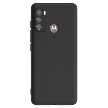Picasee silikonski črni ovitek za Motorola Moto G60 - Lasten foto dizajn