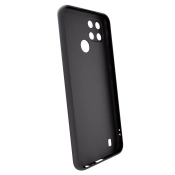 Picasee silikonski črni ovitek za Realme C21Y - Dark Elegance