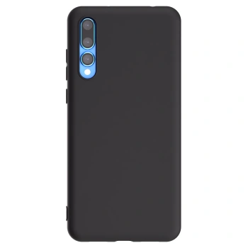 Picasee silikonski črni ovitek za Huawei P20 Pro - Lasten foto dizajn