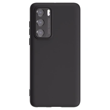 Picasee silikonski črni ovitek za Huawei P40 - Lasten foto dizajn