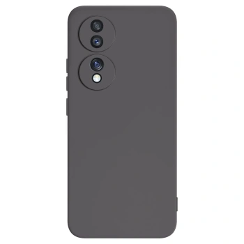 Picasee silikonski črni ovitek za Honor 70 - Lasten foto dizajn