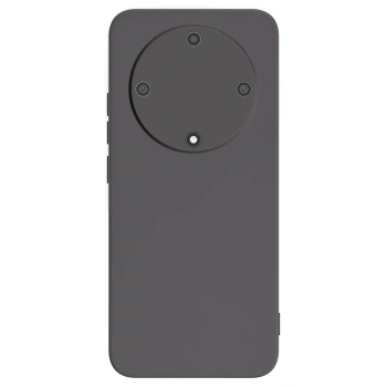 Picasee silikonski črni ovitek za Honor Magic5 Lite 5G - Lasten foto dizajn