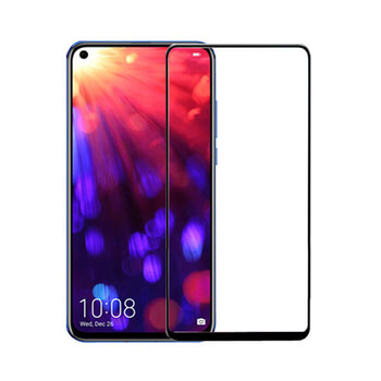 Picasee zaščitno kaljeno steklo 3D z okvirjem za Huawei Nova 5T – črno