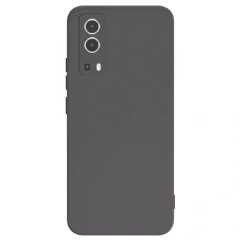 Picasee silikonski črni ovitek za Vivo Y72 5G - Lasten foto dizajn