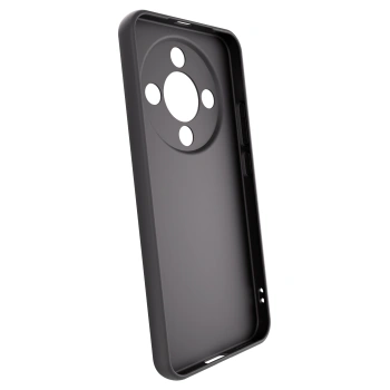 Picasee silikonski črni ovitek za Honor Magic8 Lite 5G - ARIES