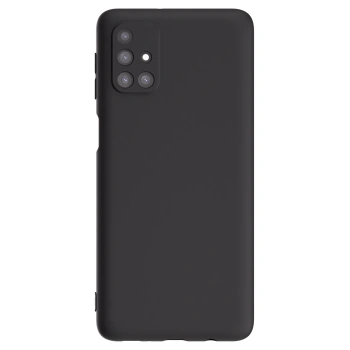 Picasee silikonski črni ovitek za Samsung Galaxy M31s - Lasten foto dizajn