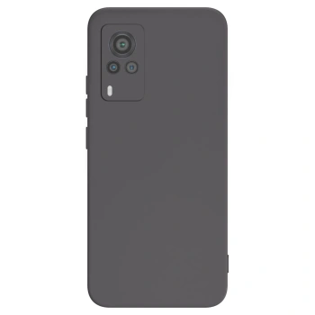 Picasee silikonski črni ovitek za Vivo X60 Pro 5G - Lasten foto dizajn