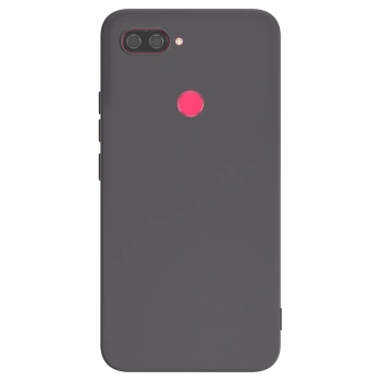Picasee silikonski črni ovitek za Xiaomi Mi 8 Lite - Lasten foto dizajn