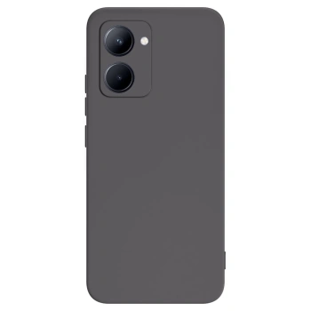 Picasee silikonski črni ovitek za Realme C33 (2023) - Lasten foto dizajn