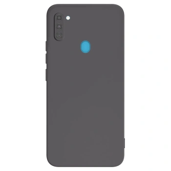 Picasee silikonski črni ovitek za Samsung Galaxy M11 - Lasten foto dizajn