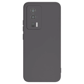 Picasee silikonski črni ovitek za Xiaomi Poco F5 Pro 5G - Lasten foto dizajn