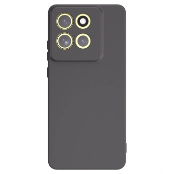 Picasee silikonski črni ovitek za Motorola Moto G86 Power 5G - Lasten foto dizajn