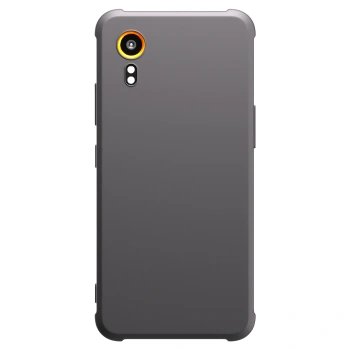 Picasee silikonski črni ovitek za Samsung Galaxy Xcover 7 - Lasten foto dizajn